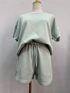 JuliaFashion-High Quality Hoodies Tracksuits 2 Piece Set