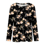 JuliaFashion - 2024 Streetwear Cotton Crew Neck Blouse