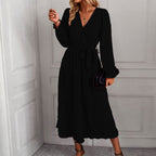 JuliaFashion - Vintage Streetwear Loose Casual Midi Dress