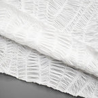 Wrinkled Lace Up Mini Dress