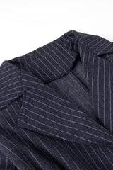 French English Style Scarf Belted Overcoat