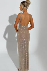 Sequin Rhinestone Bodycon Party Dress