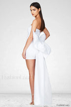 Adore Two Stylish Way Dress XS / White