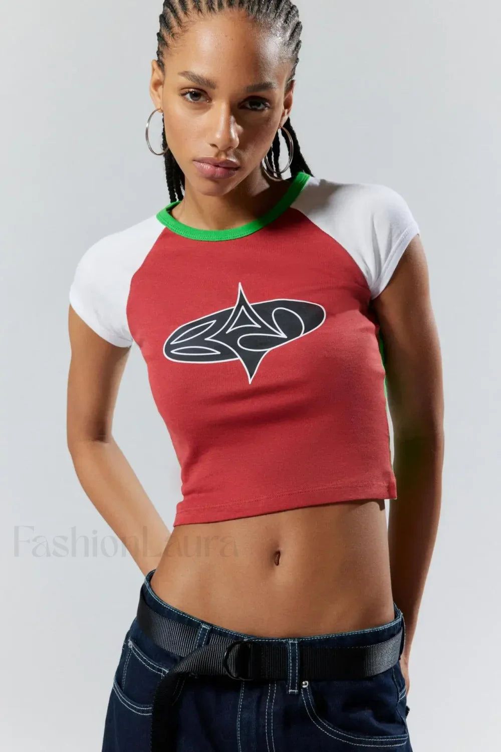 Aesthetic Letter Print Gothic Grunge T Shirt