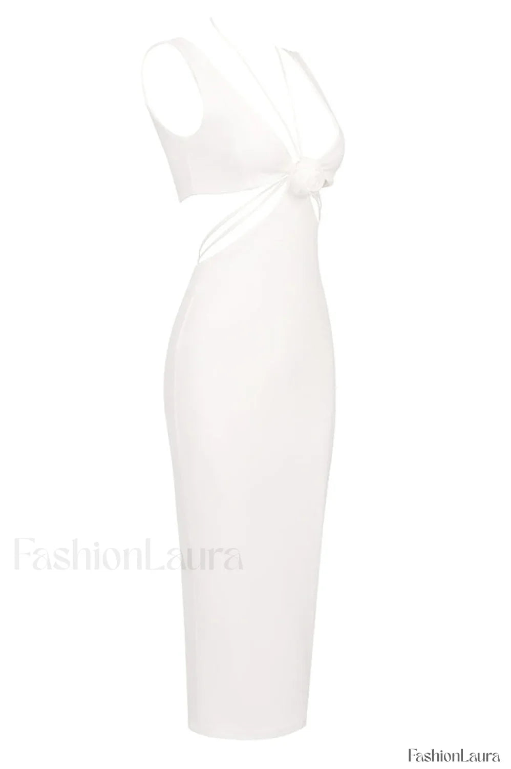 Alize Flower Stylish Embellished Maxi Dress