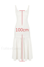 Amore Dropped Stylish Waist Midi Dress