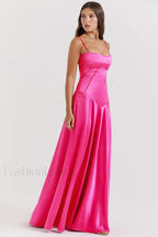 Anabella Black Lace Charming Up Maxi Dress