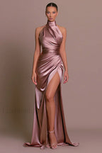 Anna Backless High Charming Spilt Maxi Dress S / 1#