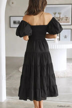 Anne Elegant Tiered Dress