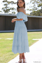 Anne Elegant Tiered Dress