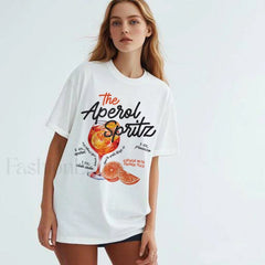 Aperol Spirit Chinese Food Streetwear T Shirt