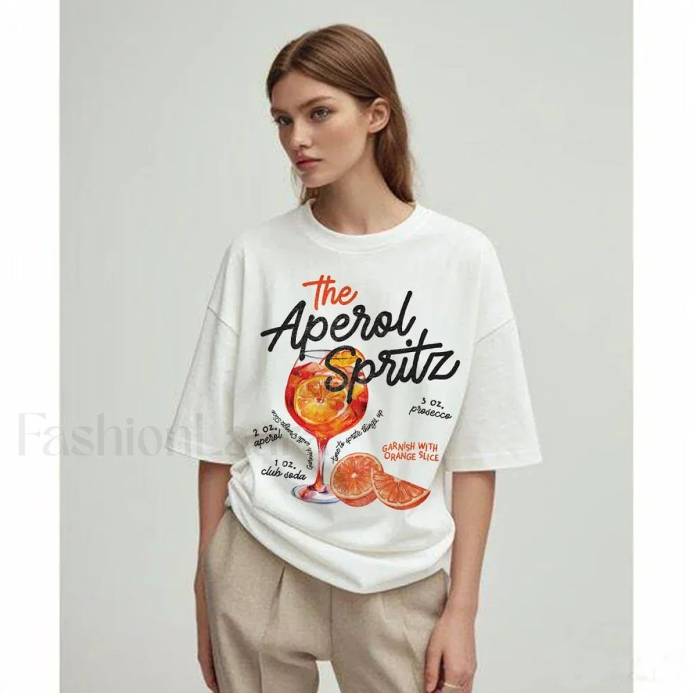 Aperol Spirit Chinese Food Streetwear T Shirt