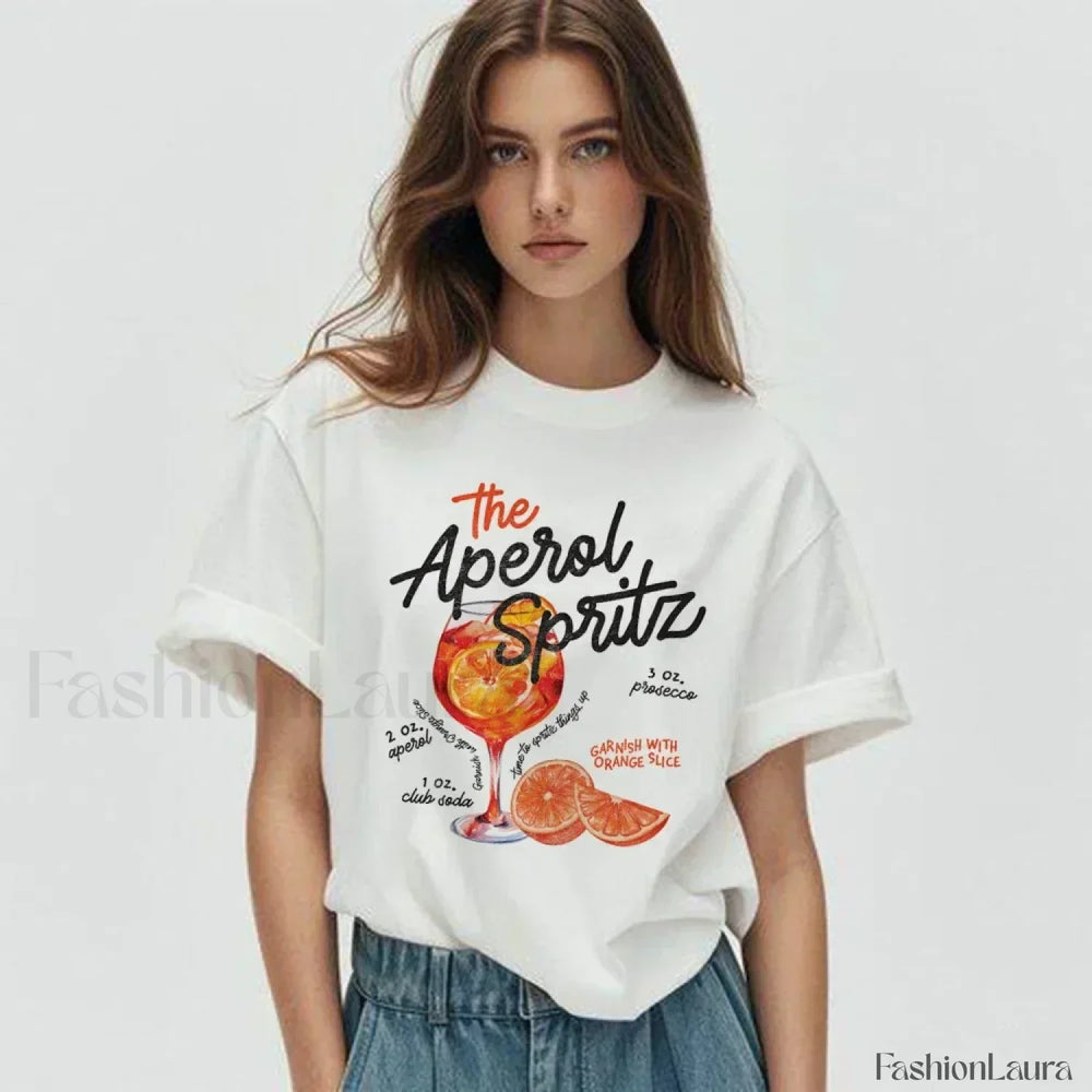 Aperol Spirit Chinese Food Streetwear T Shirt