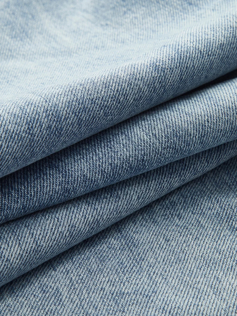 Asymmetric Waist Wide Leg Jeans Pants