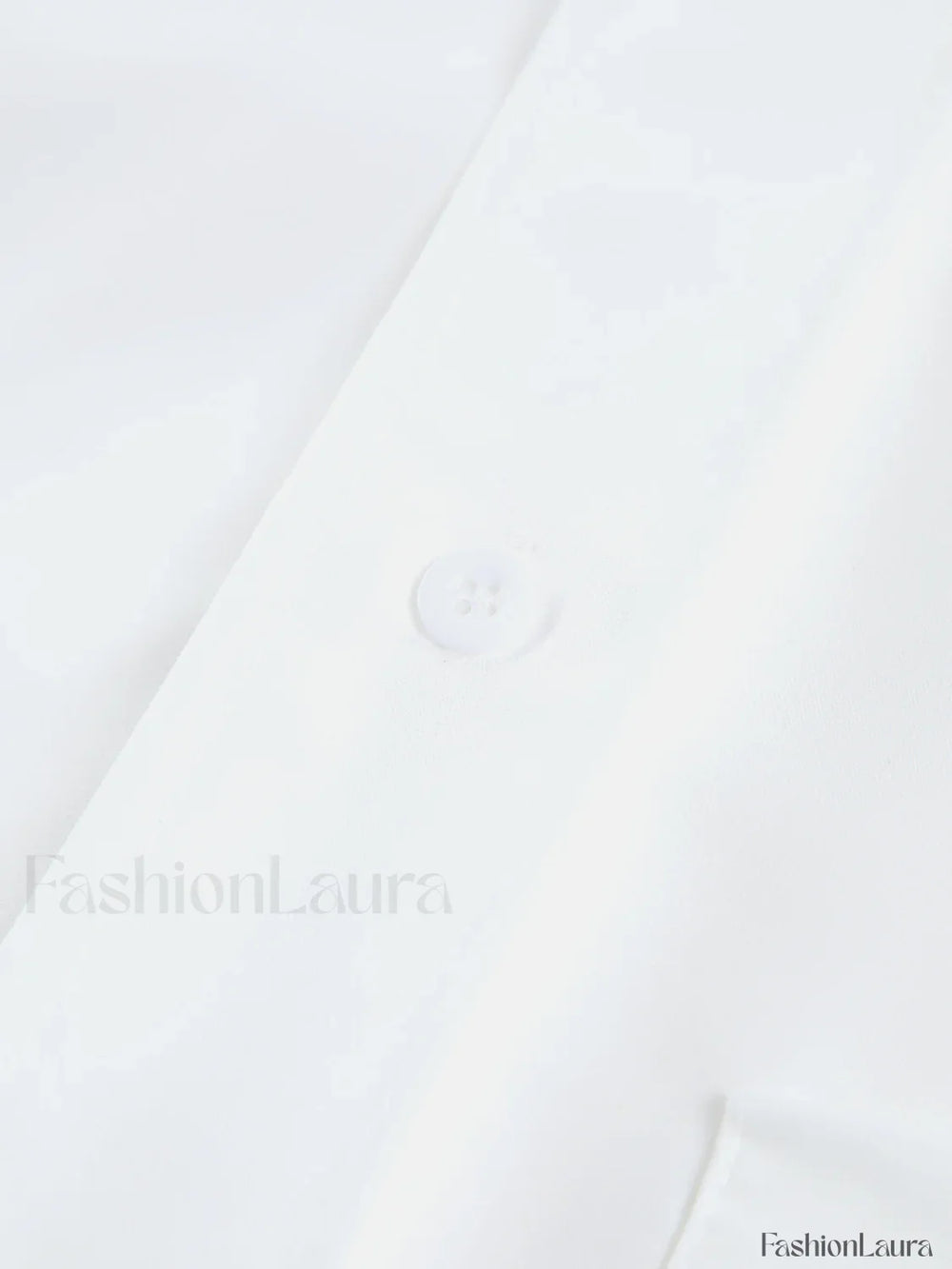 Asymmetrical Pocket Button Trendy Collar Crop Shirt Shirts