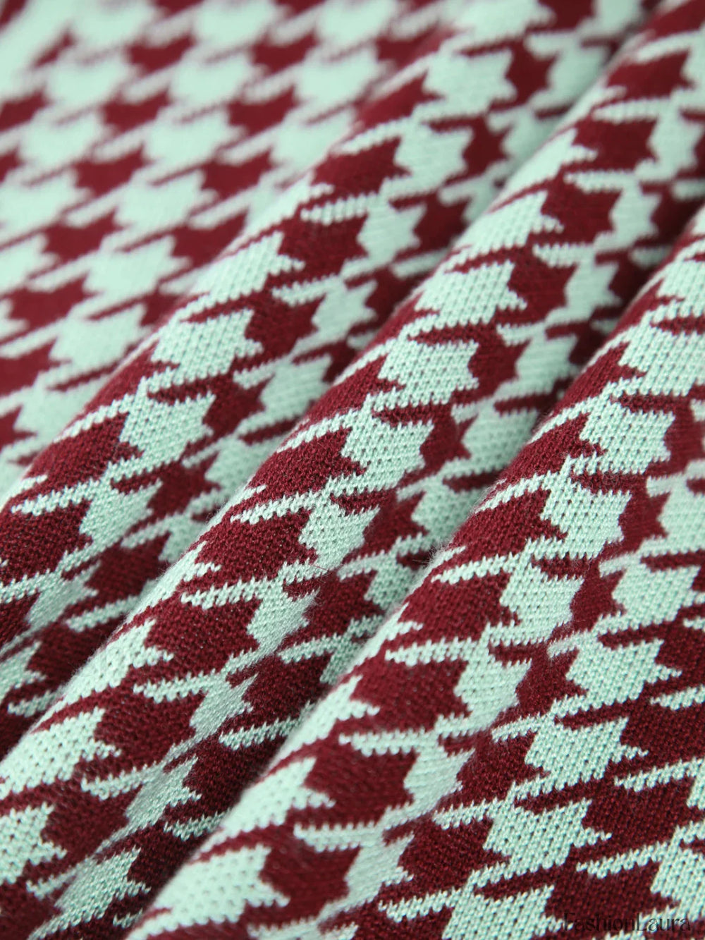 Asymmetrical Wavy Hemline Trendy Sweater Midi Dress Sweaters L