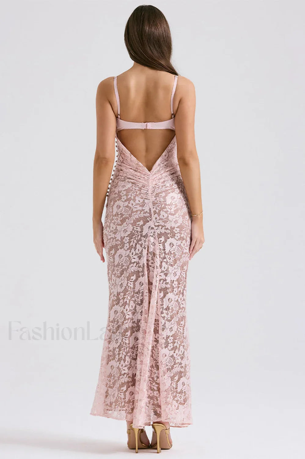 Azzurra Ice Stylish Blue Lace Dress