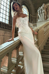 Lace Bustier Bodycon Formal Dress