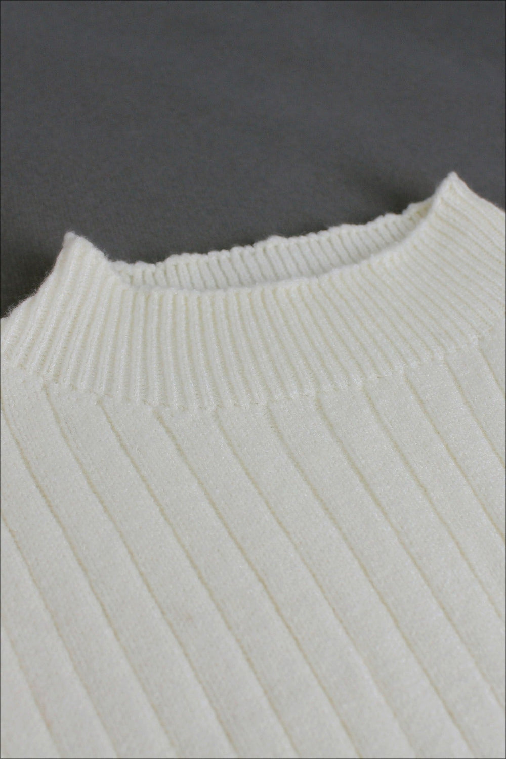 Sleeveless Round Neck Knit Sweater Dress