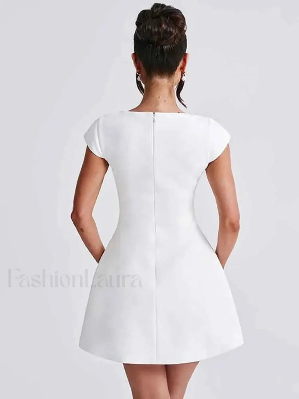 Backless Bodycon Mini Christmas Party Dress Christmas