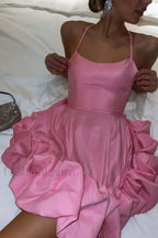 Backless Bustier Stylish Mini Dress