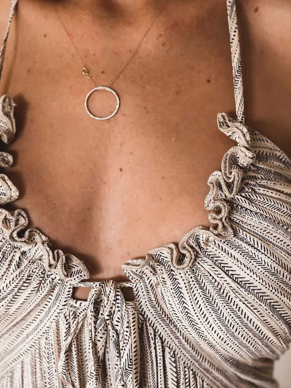 Backless U Neck Halter Strap Long Dress Dresses