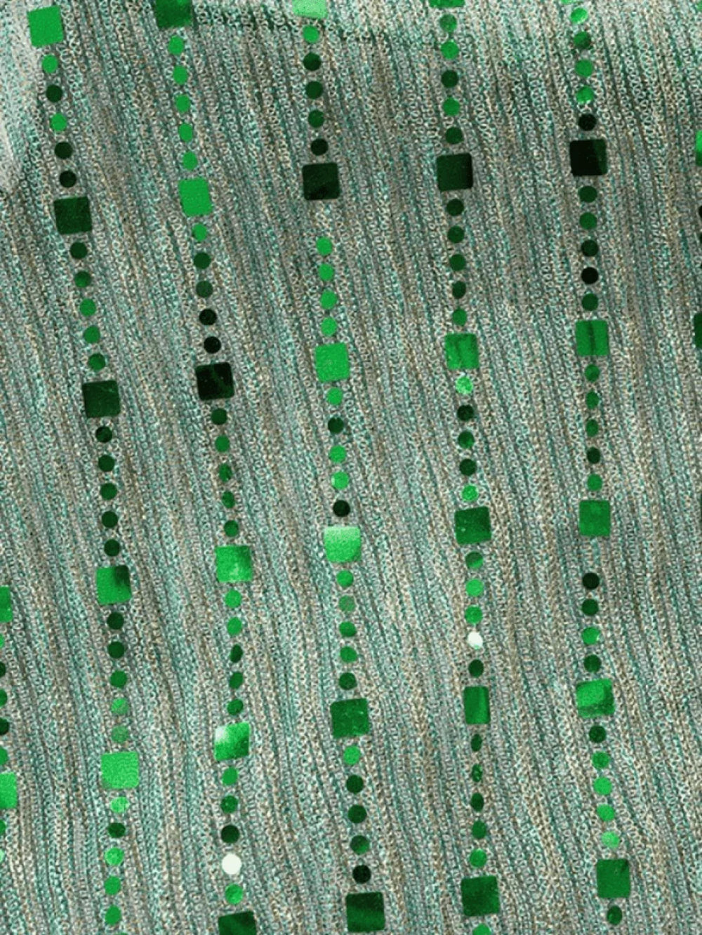 Bandage Design Sequin Long Sleeve Shrug Tops&Tees