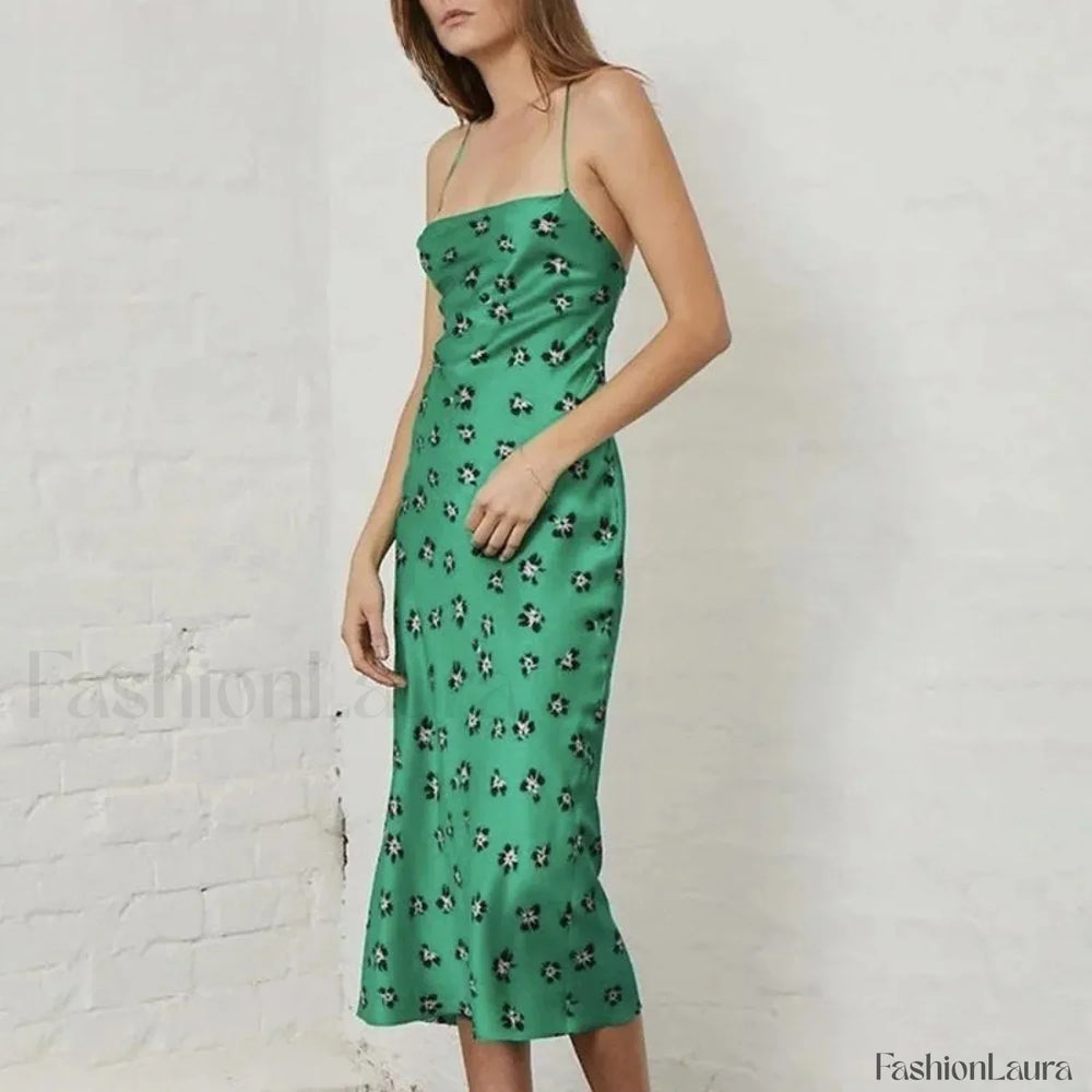 Bandage Off Shoulder Floral Dress