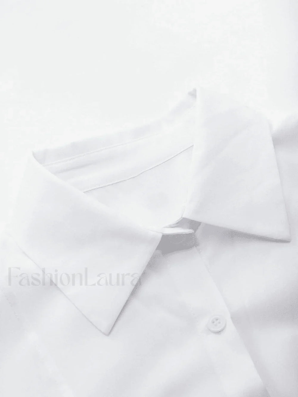 Basic Long Sleeve Button Blouse Shirts