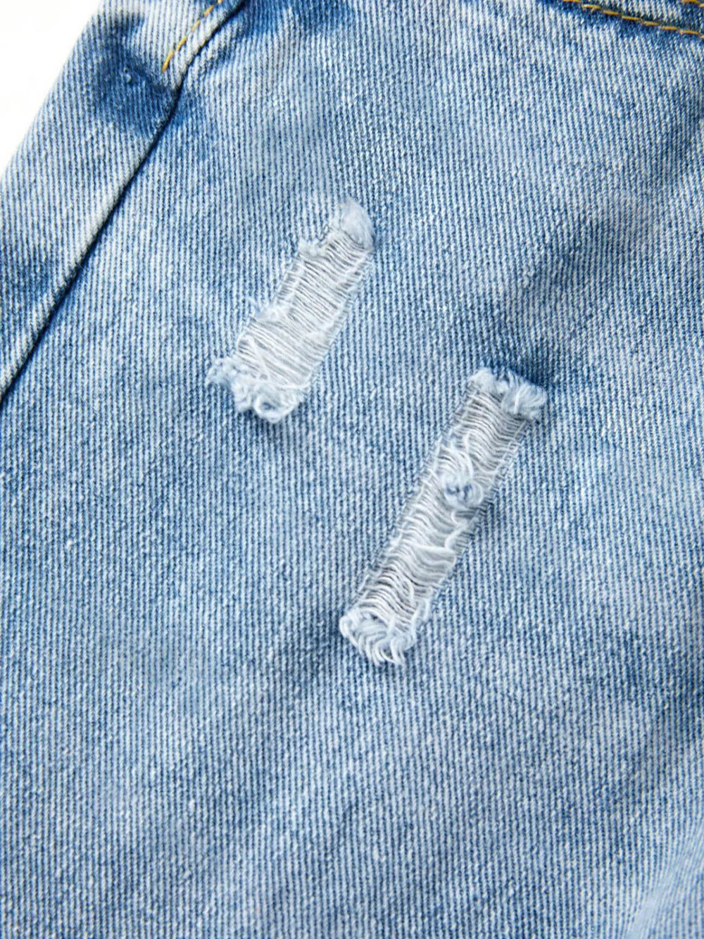 Basic Wash Straight Leg Boyfriend Jeans Boyfriend Jeans