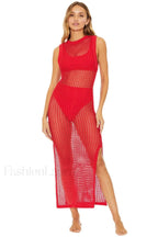 Beach Riot Stylish Holly Dress Free Size / Red