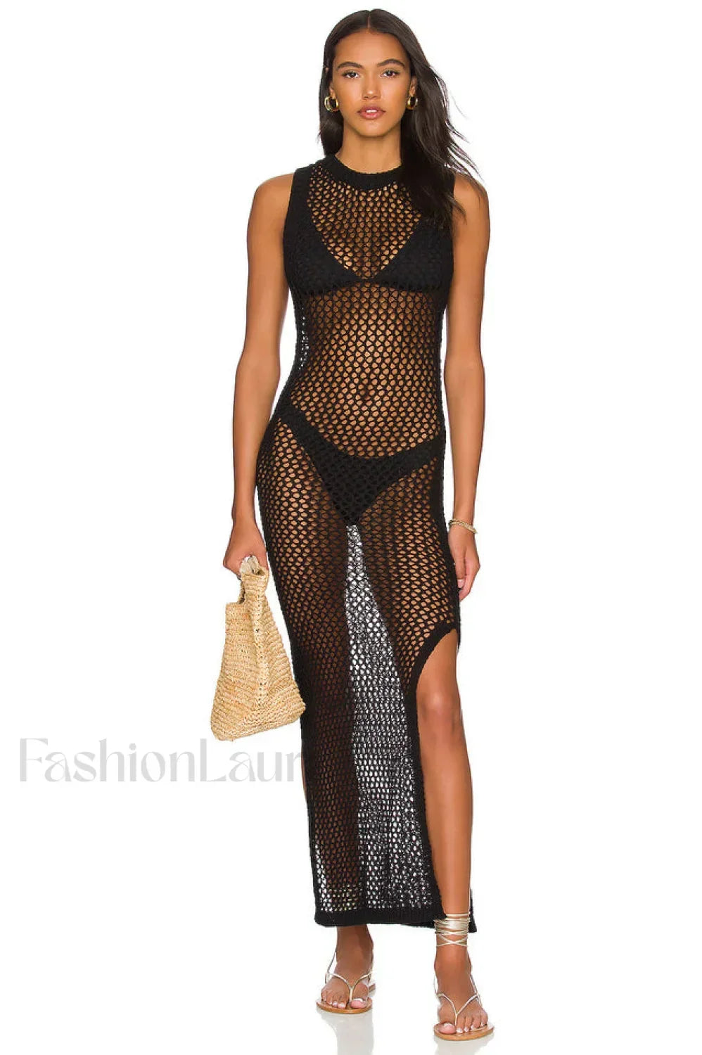 Beach Riot Stylish Holly Dress Free Size / Black