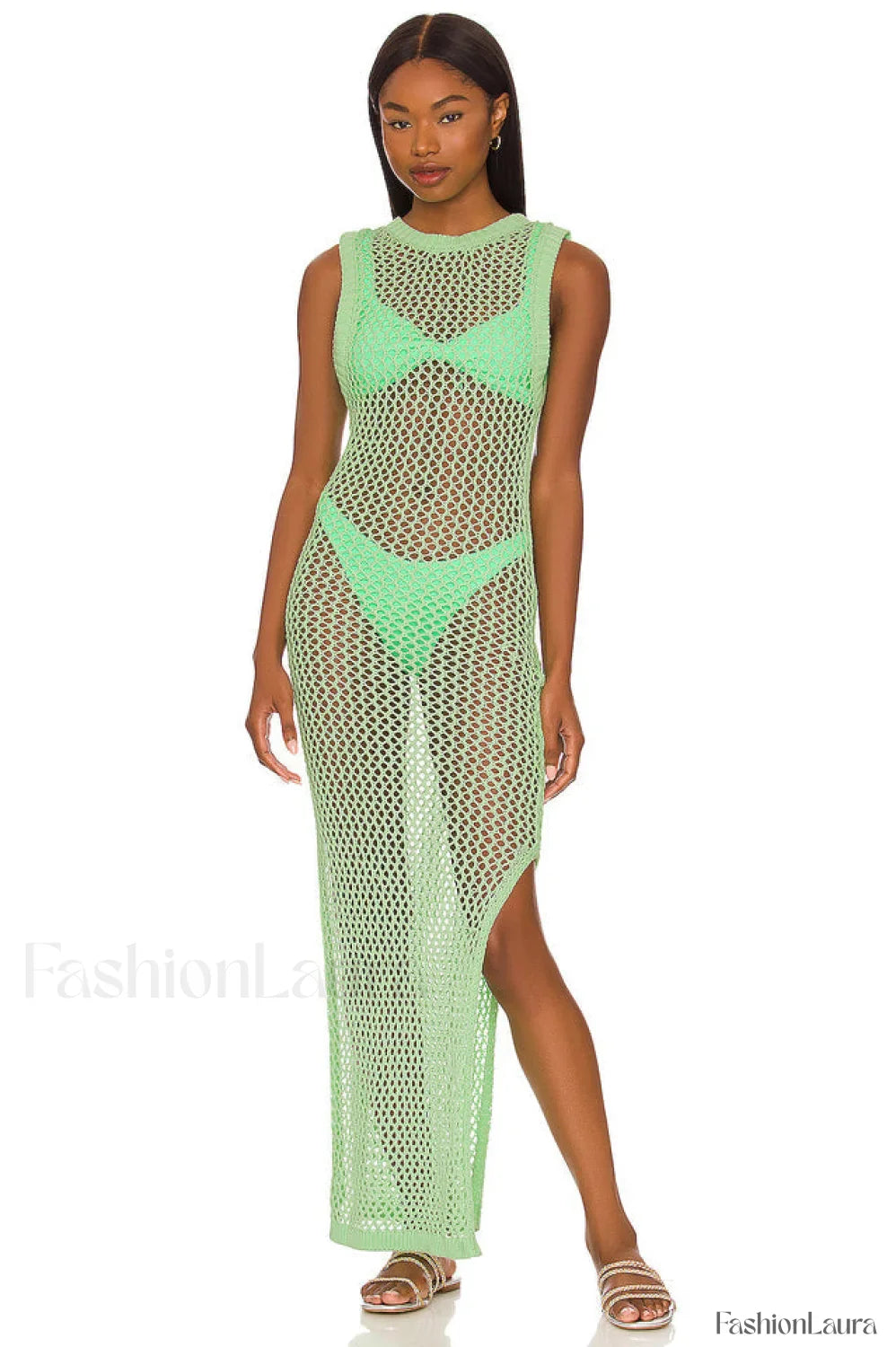 Beach Riot Stylish Holly Dress Free Size / Patina Green