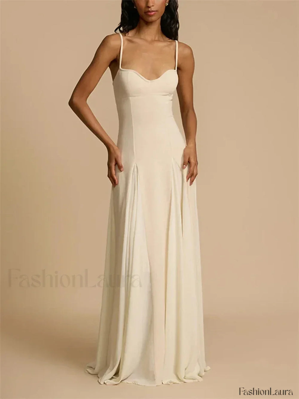 Big Swing Solid Cami Maxi Dress