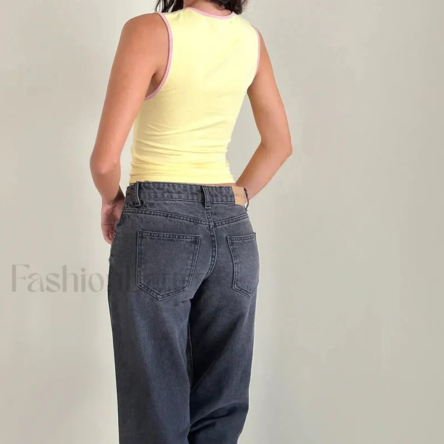 Bodycon Crew Neck Crop Top