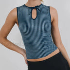 Bodycon Crew Neck Crop Top