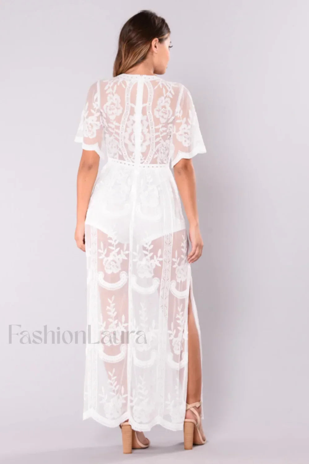 Boho Lace Stylish Maxi Dress