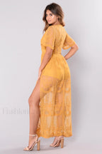 Boho Lace Stylish Maxi Dress