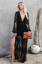 Boho Lace Stylish Maxi Dress