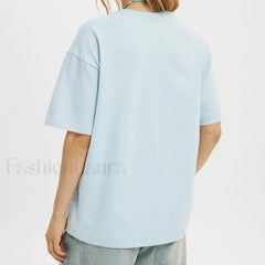 Bow Letter Number Pattern T Shirt