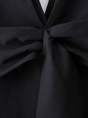 Bowknot Double Breasted Graceful Sleeveless Vest Vests