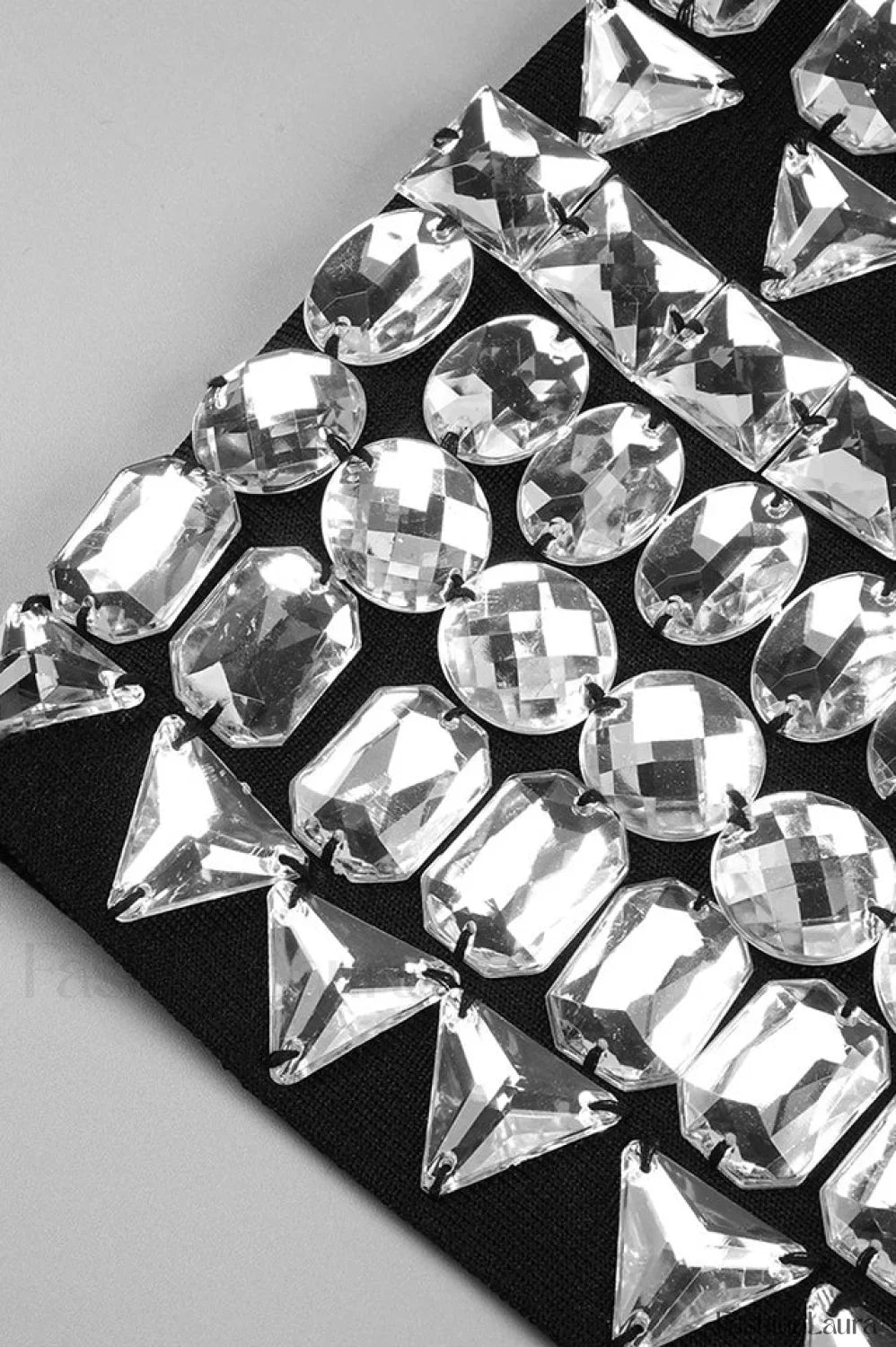 Brisbane Rhinestones Stylish Embellished Mini Dress