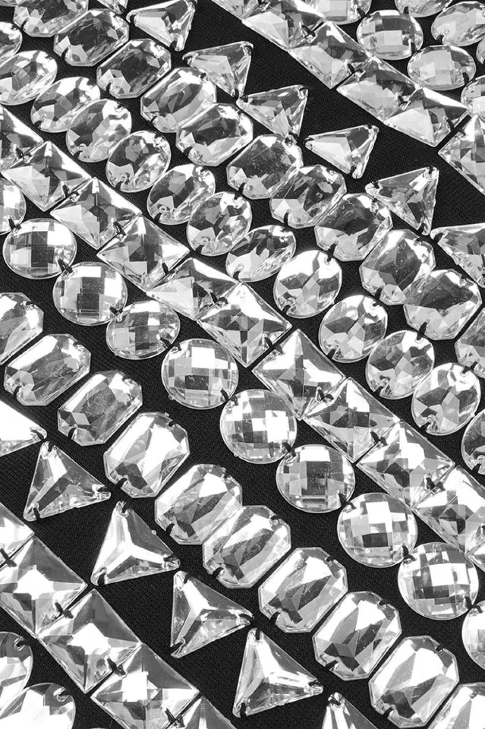 Brisbane Rhinestones Stylish Embellished Mini Dress