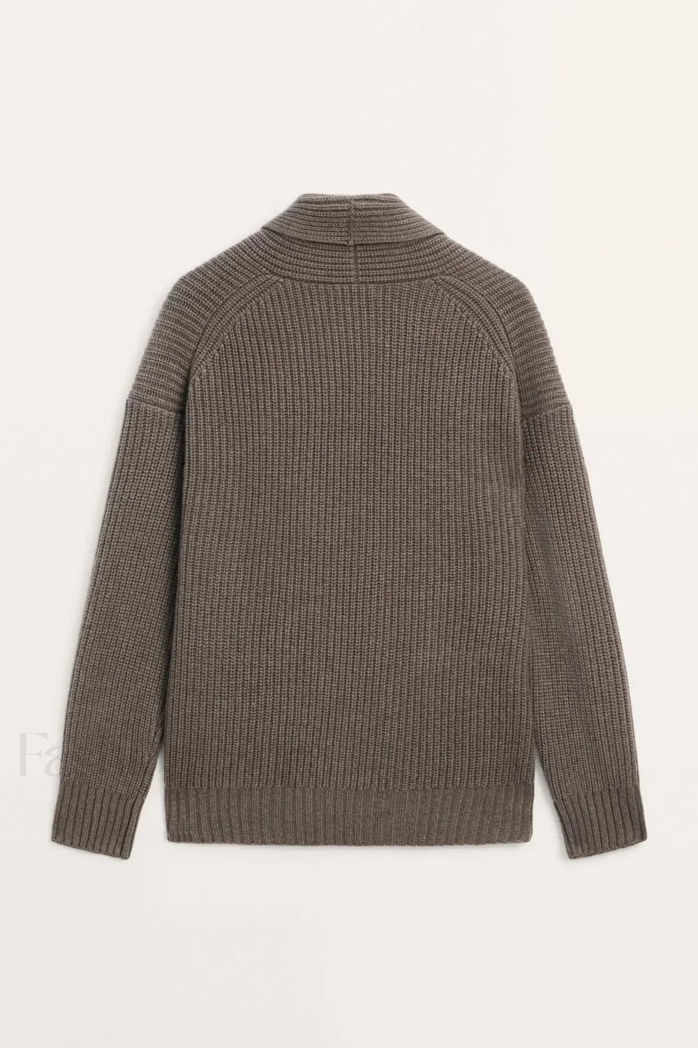 British Style Wool Knit Cardigan