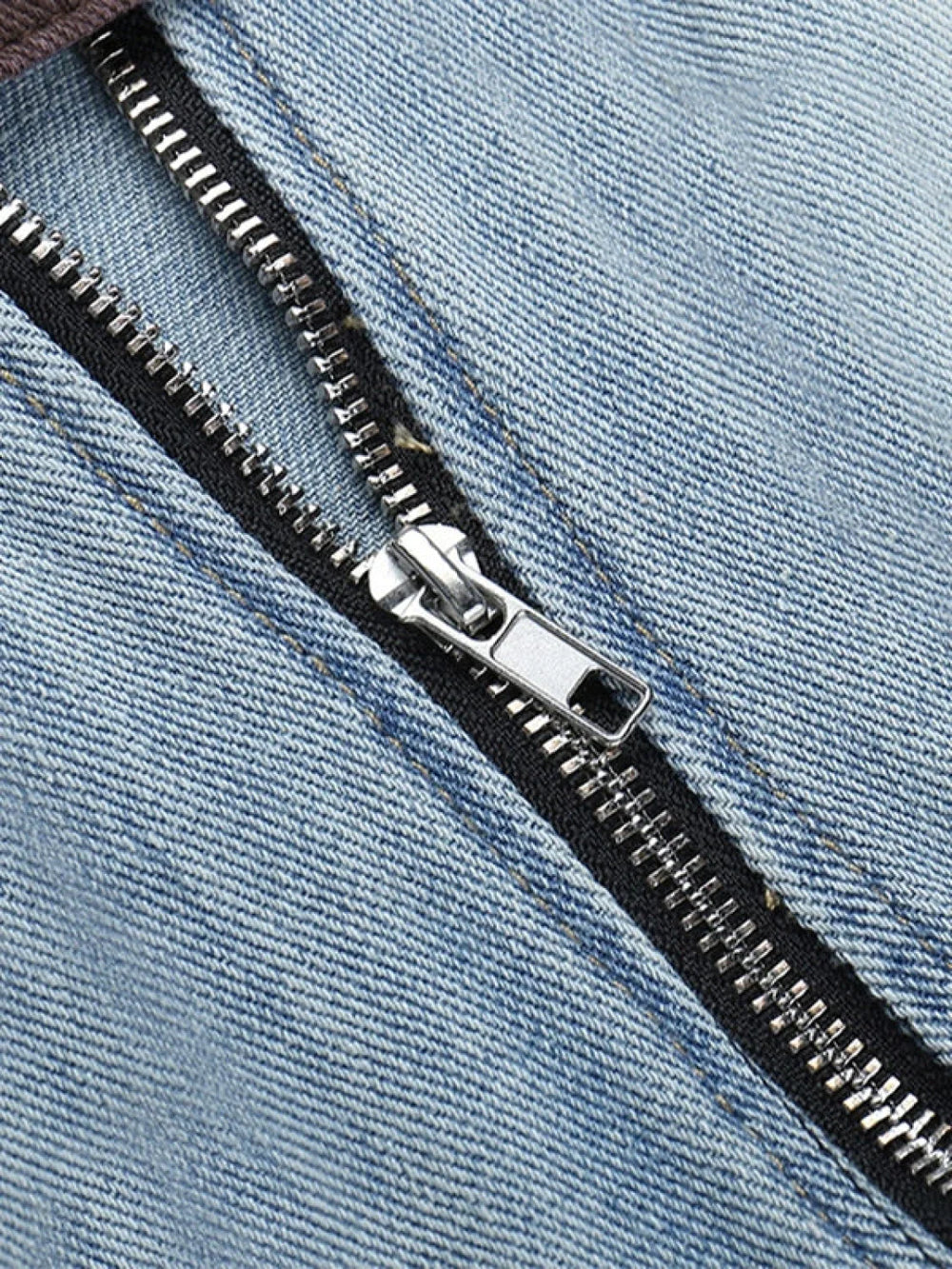 Buckle Belt Strapless Denim Mini Dress Mini Dresses