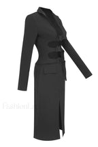 Buckle Detail Top Charming + Skirt Set