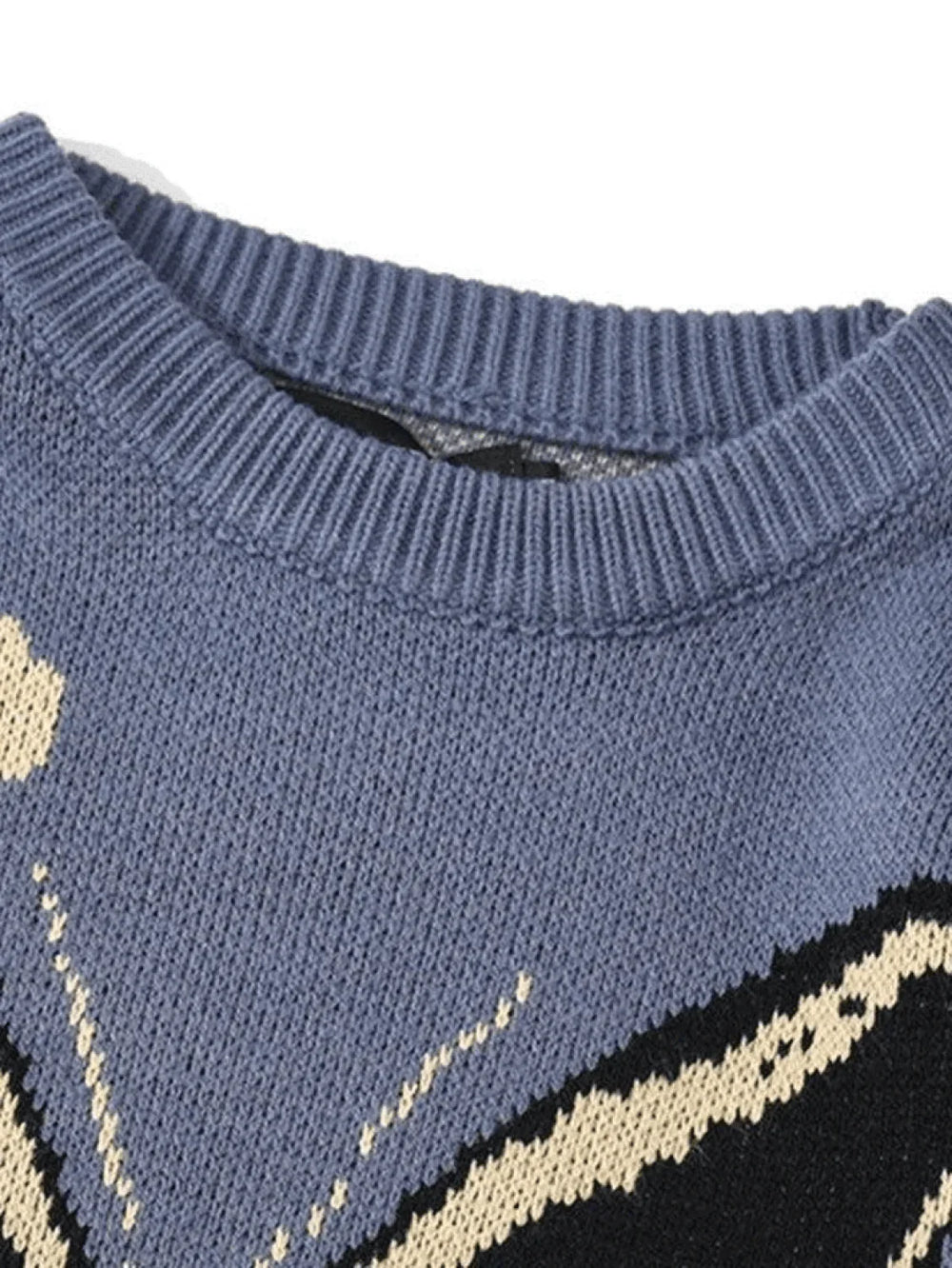 Butterfly Jacquard Sweater Sweaters