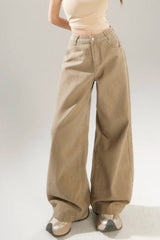 Vintage High Rise Wide Leg Long Jeans