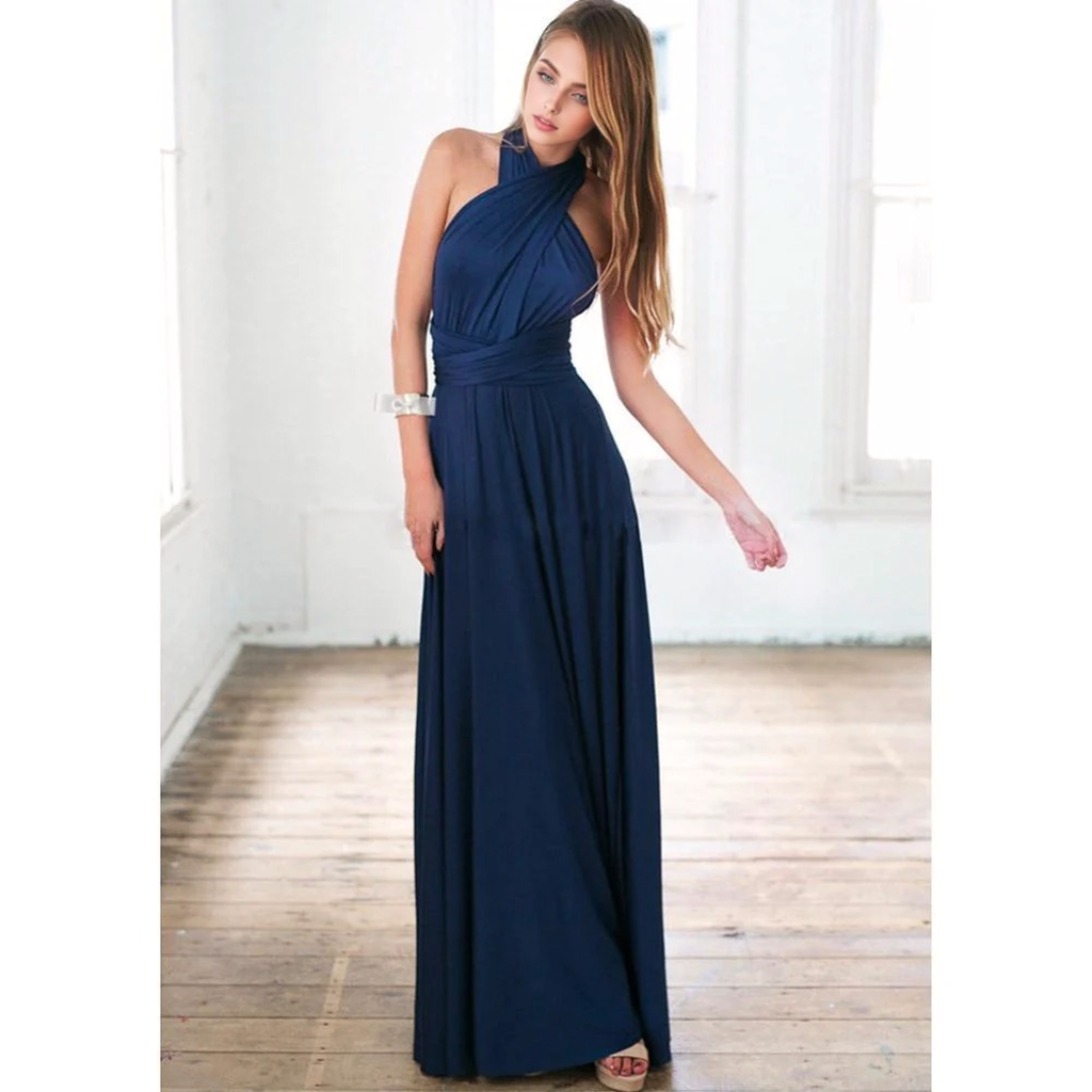 JuliaFashion - 2024 Women Maxi Club Dress Bandage Long Party Multiway Swing Dress
