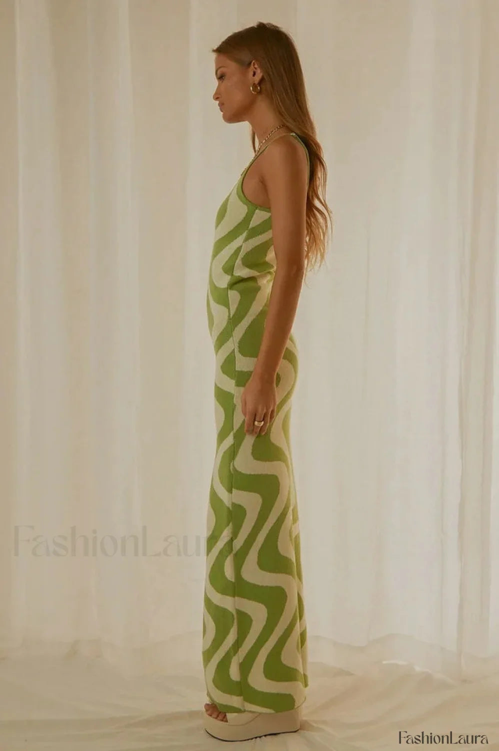 Cali Sweetheart Stylish Knit Maxi Dress